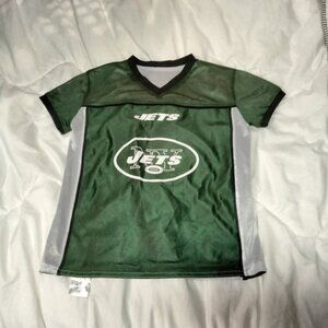 New York Jets Youth Medium (M) NFL Flag Football Reversible Jersey
